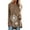 Khaki, variant on Plus Size Women Long Sleeve Tunic Top Ladies Dandelion Floral Print Pullover Tee Shirts Casual Blouse T Shirt Tops