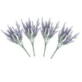 PEEIUO 4 Bushes Flower Arrangements Lavender Flower Stems Sprays Make