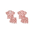 thumbnail image 3 of Aojekbee Baby Shorts Set Short Sleeve Floral/Strawberry/Chicken Print Shirt and Shorts Toddler 2 Piece Outfits, 3 of 10