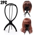 thumbnail image 1 of Topliu Clearance Items,2PC Stylish Stand Tool Plastic Folding Stable Wig Hair Hat Cap, 1 of 7