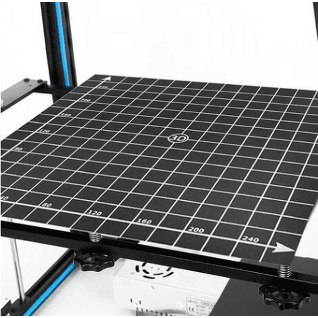 Placa de construcción para impresora 3D, plataforma de superficie, hoja, cama calentada, desmontable
