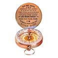 thumbnail image 3 of Enjoy, Boussole en Cuivre, Boussole Portable de Poche pour Enfants Camping Randonnée, Père à Fils, 3 of 4