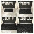 thumbnail image 2 of PABUBE Outdoor Door Mat Non Slip Backing Doormat,Low Profile Doormat Entry Rug, Outside Floor Mat for Entryway, Black, 36" x 60", 2 of 8