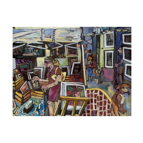 Trademark Fine Art Erin McGee Ferrell The Art Show Canvas Wall Art