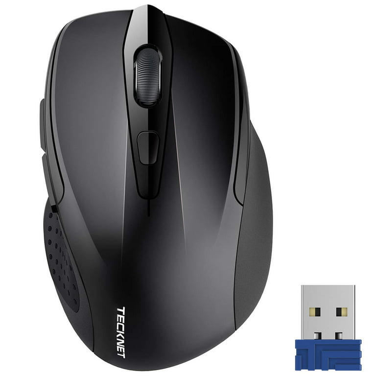 Wireless Mouse, Pro 2.4G Ergonomic Wireless Optical Mouse with USB