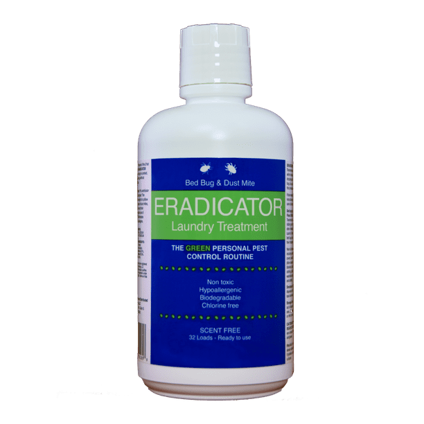Bed Bug and Dust Mite ERADICATOR Laundry Treatment / 32 Ounce Bottle