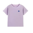 thumbnail image 4 of BOOMNY Baby Boys T-Shirts Short Sleeve Casual Solid Color Pajamas Tshirt For Boys Soft Breathable Summer Sleepwear Shirt Tops Leisure Children's Dailywear, 4 of 4