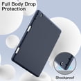 thumbnail image 6 of JETech Case for iPad 10.2 Inch 2021/2020/2019 (9th/8th/7th) Model with Pencil Holder, Slim Tablet Cover with Soft TPU Back, Auto Wake/Sleep (Navy), 6 of 8