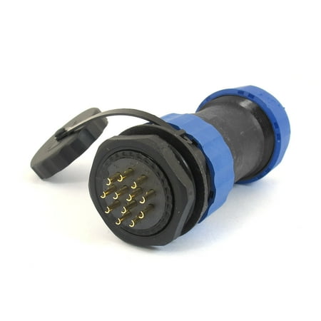 - SD28 28mm 12 Pin 12P Round Waterproof Aviation Cable Connector Socket