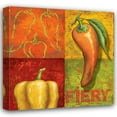 thumbnail image 1 of Delphine Corbin 26x26 Gallery Wrapped Canvas Wall Art Titled - Chili I, 1 of 4