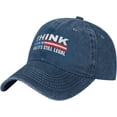 thumbnail image 2 of Think While It's Still Legal Hat Vintage Washed Baseball Caps, 2 of 8