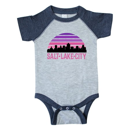 

Inktastic Salt Lake City Skyline Gift Baby Girl Bodysuit