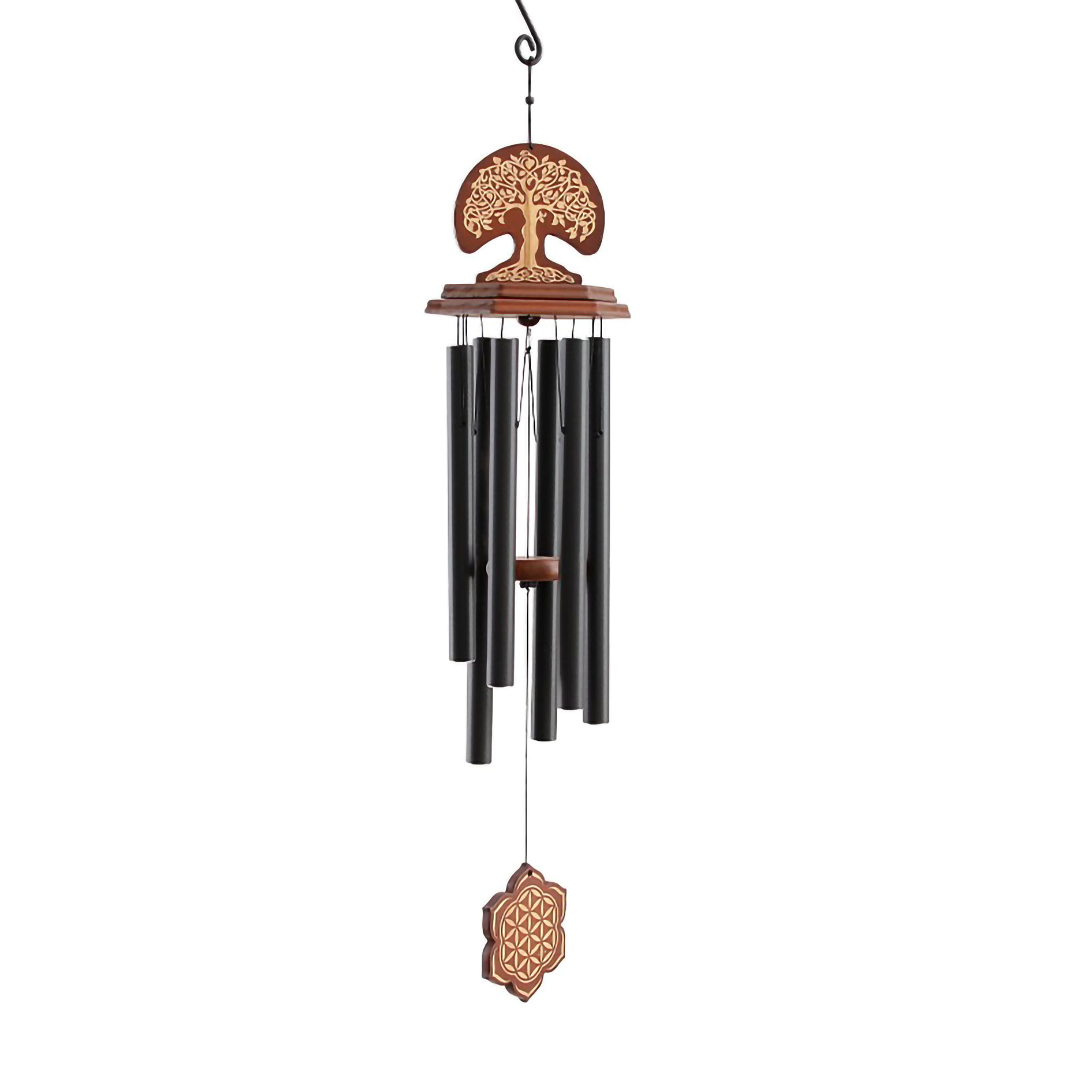 Details about   1pc Aluminium Tube Wind Chime Aeolian Bells Craft for Home Garden Hangi 