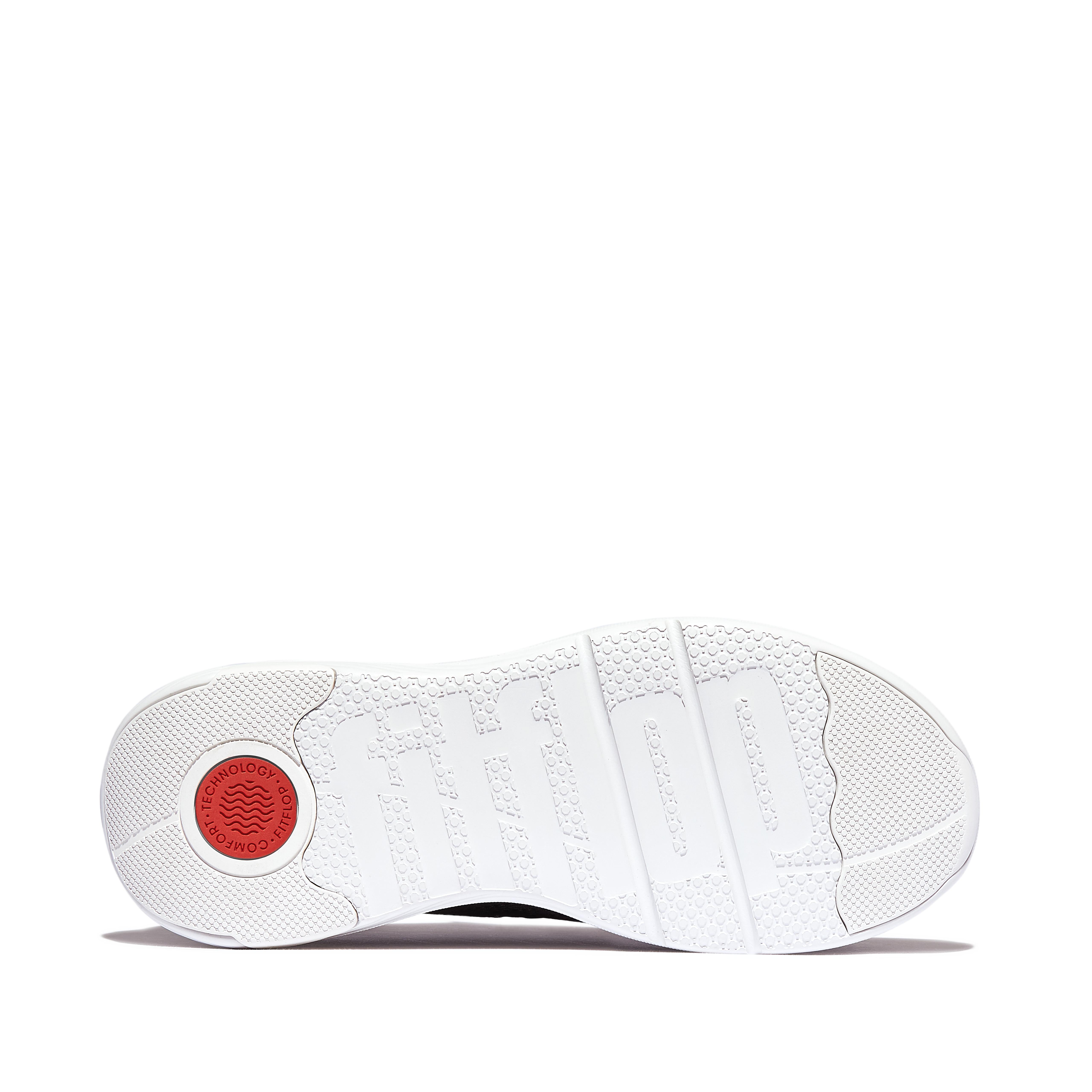 Fitflop Women's Super-Q Bow Knit Slip-On Laced Sneaker
