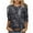 Dark Gray, variant on Women's Floral T-shirts Loose Plus Size Casual 3/4 Sleeve Tops Flowers Print Graphic Tees Summer Fall Tshirts (S, Blue)