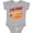 AC-Heather Grey, variant on Inktastic Im One Hot Dog First Birthday Boys or Girls Baby Bodysuit