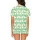thumbnail image 2 of Conjunto de pijama corto para mujer con estampado de terriers escoceses LKS302, 2 of 4