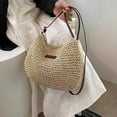 thumbnail image 6 of LUOGENLI Female Crossbody Bags for Women Large Size Laptop Ladies Summer Fashion Handmade Crochet Crossbody Bag Beach Bag Casual Hundred Straw Bags Crossbody Bags for Women Small Size Travel, 6 of 9