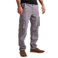 thumbnail image 3 of YouLoveIt Men's Stretch Casual Pants 6 Pocket Full Pants Relaxed Fit Cargo Pant Tactical Pant Hiking Jogger Classic Fit Multi Pockets for Work Outdoor, 3 of 4