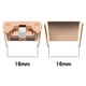 thumbnail image 3 of Conector De Correa 2 uds correa de reloj conector adaptador enlace para Huawei Honor Band 6 (oro rosa), 3 of 5