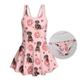 thumbnail image 6 of FUIALDOLG Pink Love Heart Dachshund Dogs Swimsuits for Little/Big Kid,Swimming Dress Princess Girl One Piece Swimsuits Quick Drying Bathing Suits Sleeveless Ruffle A-line Swimsuit Skirt 10-11 Y, 6 of 8