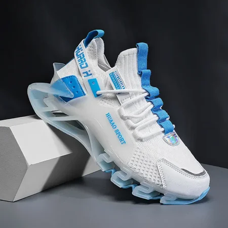 

Men‘s Trendy Shock Absorption Lightweight Breathable Running Shoes Blade Tyle Shoes Walking Sneakers Athletic Footwear