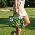 thumbnail image 4 of Whosucclay Golf Ball Tee Pattern Foldable Golf Cart Seat Covers, 51.18 x 30.3 inches 4 Storage Pockets Keeps Seat Cool, 4 of 9