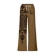 thumbnail image 4 of Pantalones largos para hombre, cintura elástica, transpirables, cómodos, suaves, informales, de playa, de poliéster., 4 of 5
