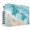 Lake Blue, variant on Farmhouse Indoor Air Conditioner Covers for Window Units, Cute Pig Chichen Rustic Linen AC Cover for Inside, Double Insulation Adjustable Waterproof Wall AC Cover Protector 17" x 13" x 3.5"