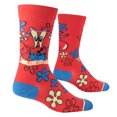 thumbnail image 2 of Cool Socks Novelty Crew Socks Women's SpongeBob Baby Krab, Graphic Print, Large, 2 of 5