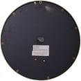 thumbnail image 3 of SEI Furniture Marbella Round Gold Frame Wall Clock, 3 of 7