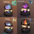 thumbnail image 2 of Pokemon 3D bola de cristal figura de Pikachu Pokeball grabado modelo Charizard de cristal con Base de luz Led juguetes Anime regalo de Navidad, 2 of 4