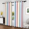 thumbnail image 4 of Lfeey Blackout Curtains for Kids Bedroom, Set of 2, Mix Color , 42x72 inches, 4 of 6