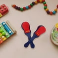 thumbnail image 4 of WHAMVOX 1 Paire de Roulettes Musicales pour Enfants Instrument en Bois pour Activités de Groupe, 4 of 8