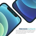 thumbnail image 4 of Tech Armor HD Clear Camera Lens Protector and Ballistic Glass Screen Protector Designed For iPhone 12 6.1 Inch 1 Pack Tempered Glass 2020, 4 of 7