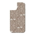 thumbnail image 3 of DistinctInk Custom SKIN / DECAL compatible with OtterBox Defender for iPhone 11 Pro (5.8" Screen) - Tan White Floral, 3 of 5