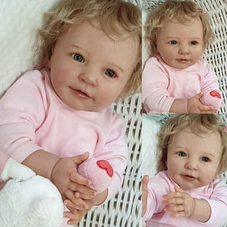 50/60CM Two Options Reborn Baby Doll Toddler Real Soft Touch, reborn bebê  reborn 