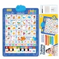 thumbnail image 4 of 2026 Interactive Talking Poster - Bilingual English & Spanish ABC Wall Chart for Toddlers, Kids Educational Learning Toy with Sound & Songs,red, 4 of 4