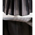 thumbnail image 5 of Black Striped Gothic College Uniform Costume w/Wig for Girls Halloween Outfit 5-6Y, 5 of 8