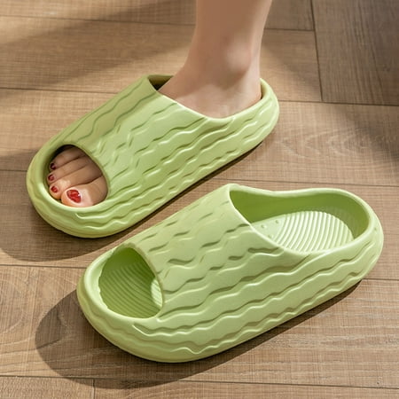 

Shldybc Shower Slipper Quick Drying Non-Slip Slippers Bathroom House and Pool Sandals In-Door Slipper for Gym Soft Sole House Slippers for Women on Clearance