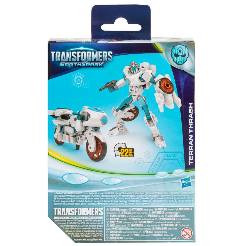 Transformers EarthSpark Deluxe Class Terran Thrash Action Figure (5")