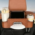 thumbnail image 4 of BotaniNest Headrest Rear Seat Storage Functional Seat Backrest Storage With Drink Cup Holder And Hook Travel Suitable For SUVs Sedans And Trucks, 4 of 4