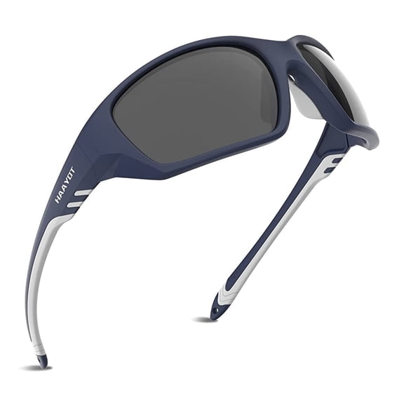 Polarized Sport Sunglasses for Men and Women, Flexible TR90 Frame for Cycling and Running