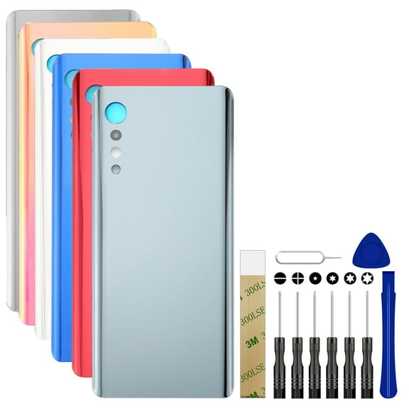 For LG Velvet 5G LM-G900N Replacement Back Battery Cover Rear Housing Door Tool Gray