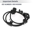 thumbnail image 5 of Unique Bargains Rear Right ABS Wheel Speed Sensor for Toyota Yaris 2007-2009, for Scion xD 2008-2009 ABS Sensor Anti-lock Braking System Sensor No.8951652090 1 Pcs, 5 of 7
