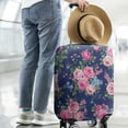 thumbnail image 2 of Pioneer Flower Floral Print Pattern Luggage Cover Fashion Suitcase Cover Baggage Covers Fit 25-28 Inch Luggage (Go Travel), 2 of 5