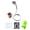A, variant on Portable Camping Shower Pumps Rechargeable Electric Shower Pumps Outdoor Handheld Shower Head Sprayer Easy to Use