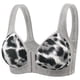 thumbnail image 1 of Brasier Mujer Bralette Triangular de Satén Francés, Cómodo Cierre En La Espalda, sin Costuras, con Aros, Ligero y Transpirable. Grande, 1 of 7