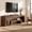 Brown, variant on Fnova 62.99" TV Stand with Open Storage Shelves, Rustic Brown Entertainment Center with Thick MDF Board, Modern Farmhouse Media Console Table, Living Room Storage Organizer Furniture