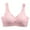 Pink, variant on snowsong Sports Bras,2024 New Style Women's Solid Comfortable Breathable Non-Underwire Adjustable Push-up Sports Bra,Bras for Women,Push up Bras,Plus Size Bras,(Clearance) Beige L